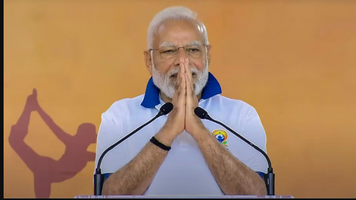 "Tadasana is very good for the body. It will ensure more strength and better alignment," said PM Modi on X, also sharing an AI-generated video of him performing the asana