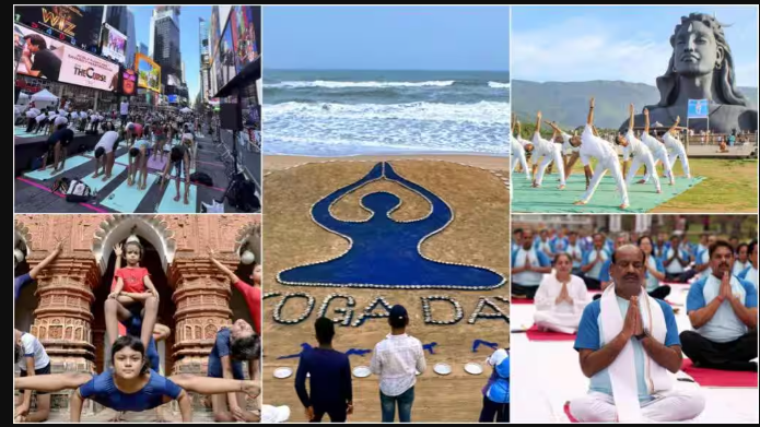 In New Zealand, the Indian High Commission celebrated the day with Indian community members, Kiwi friends, and representatives of various yoga institutes