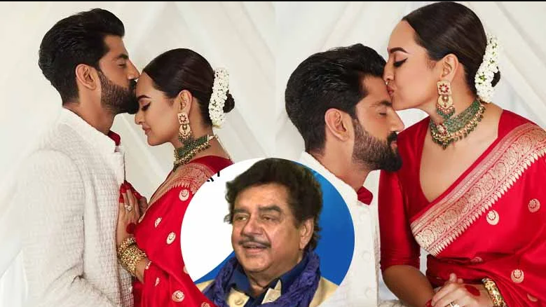 Taking to X, Shatrughan Sinha shared some unseen pictures and videos of the newly-wed couple, which show Sonakshi and Zaheer posing with their family and friends on the wedding day
