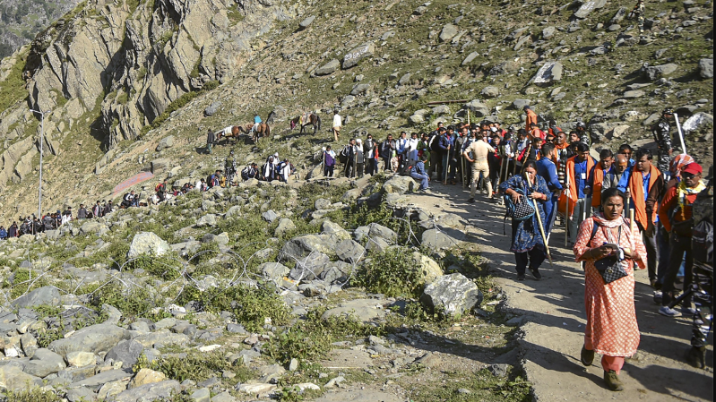 Over 1 lakh devotees perform Amarnath Yatra 2024 in five days, breaks previous records