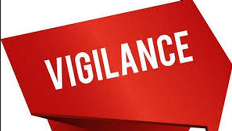 Vigilance conducted a raid and caught Patro red-handed while demanding and accepting bribe of Rs.50,000 from a complainant for clearing his pending bills as well as in lieu of placement of new order