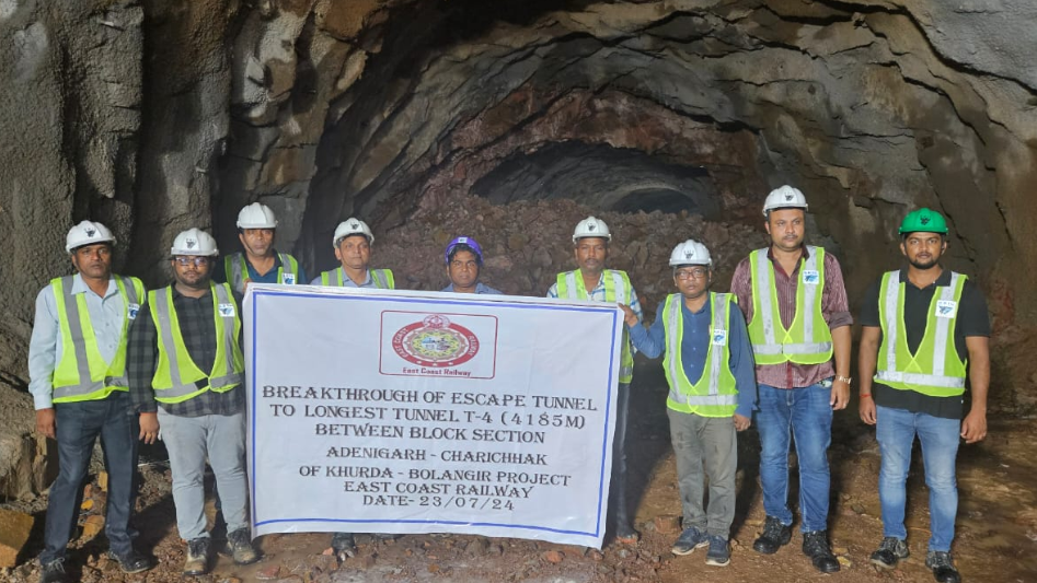 The Khurda Road-Balangir project is being emphasized the importance of completing the construction within the targeted timeline. This public-centric project, which spans remote areas, is closely monitored by the Ministry of Railways
