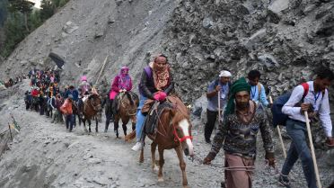 More than 471,000 devotees have participated in the ongoing Amarnath Yatra, surpassing last year's total of 445,000 pilgrims. On Wednesday, an additional 1,654 pilgrims departed from Jammu for the Valley