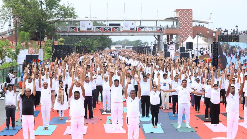 Addressing the gathering, Pradhan acknowledged the Prime Minister’s initiative to globally recognize June 21 as International Yoga Day since 2014, noting the overwhelming support from over 150 countries. He underscored the theme for Yoga Day 2025, ‘One Earth, One Health through Yoga,’ praising yoga as a priceless gift of India’s ancient cultural heritage and an effective remedy for health and prosperity