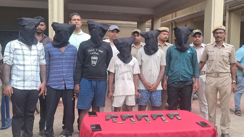 During the operation, one arms supplier was apprehended in the Habura area. A preliminary search led to the recovery of a few weapons and ammunition from his possession. During interrogation, he disclosed information about a larger arms network operating across state lines.