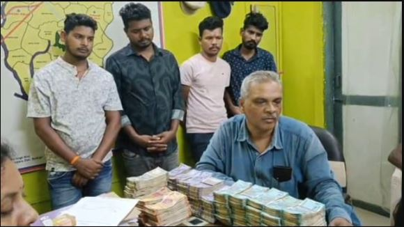 The four individuals failed to provide satisfactory proof regarding the cash, leading to their arrest. The accused have been identified as Bhawani Shankar Barik, Sachin Khatua, and Dhirendra Majhi, all residents of Rundimahul village under Kantamal police station in Boudh district along with Brundaban Kunar from Sargipali village.