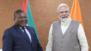 PM Modi, H.E. Filipe Jacinto Nyusi, Mozambique 