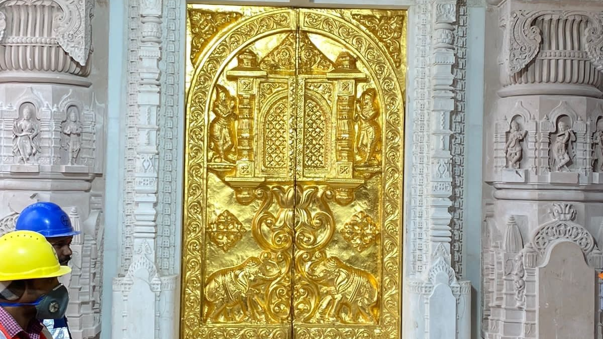 golden door, Ram Temple, Ayodhya