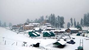 snowfall, Kashmir 