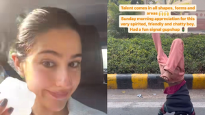 Taking to Instagram, Sonam, who enjoys 35.3 million followers, shared a mirror selfie on the stories section, wearing a black crop tank top and matching leggings