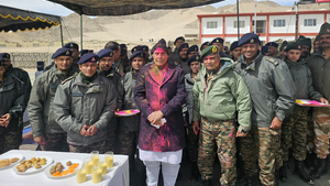 Ladakh is India’s capital of valour and bravery: Rajnath Singh