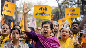 AAP holds protests, candle marches against party chief's arrest