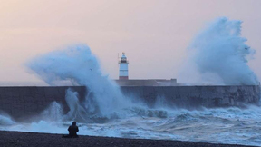 Dozens of flights cancelled in UK as Storm Kathleen triggers strong winds
