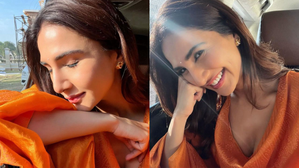 Vaani Kapoor basks in the sun, drops pics in orange outfit
