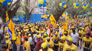 AAP organizes 'Walk for Kejriwal' rally amid Delhi CM’s legal battle