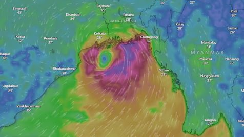 Cyclone ‘Remal’ over BoB intensifies into severe cyclonic storm