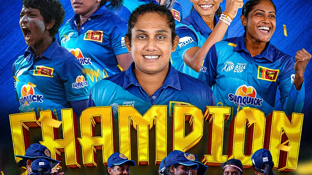 Sri Lanka clinches maiden Women's Asia Cup title with commanding win over India