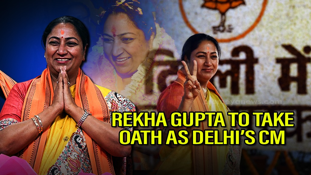 Delhi Chief Minister designate Rekha Gupta to take oath in Ramlila Maidan today