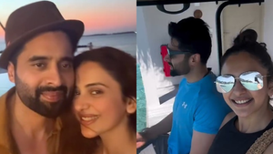 Rakul Preet Singh, Jackky Bhagnani share romantic moments from their vacation in Maldives