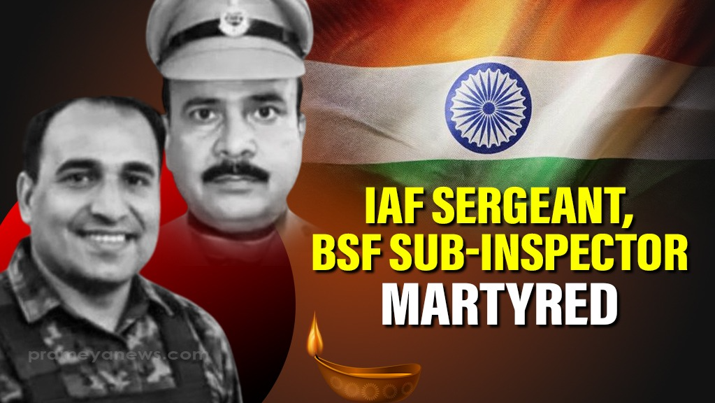 IAF Sergeant, BSF Sub-Inspector martyred in Pakistan's cross-border firing